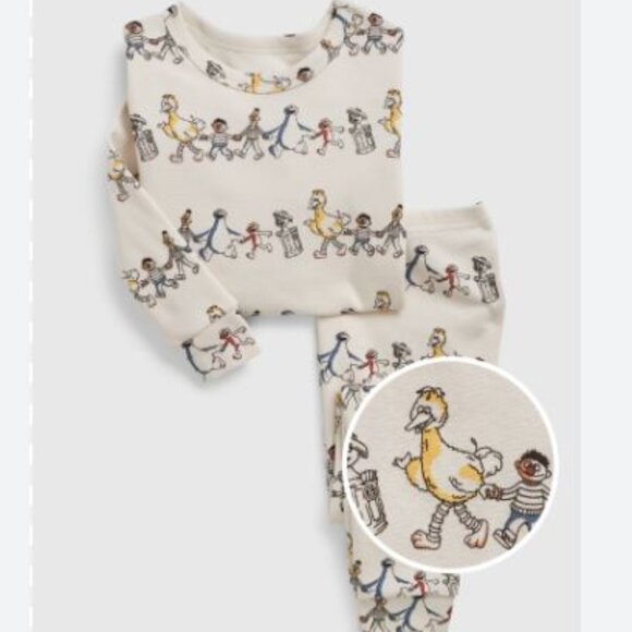 Baby GAP | Sesame Street 2pc Pajama Set - Picture 1 of 5